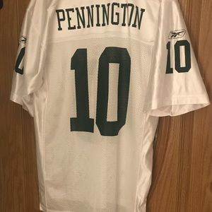 NY Jets NFL Reebok Jersey #10 Pennington- Mens Medium Great condition !!